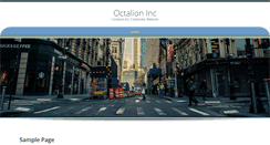 Desktop Screenshot of octalioninc.com