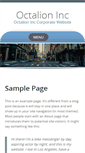 Mobile Screenshot of octalioninc.com
